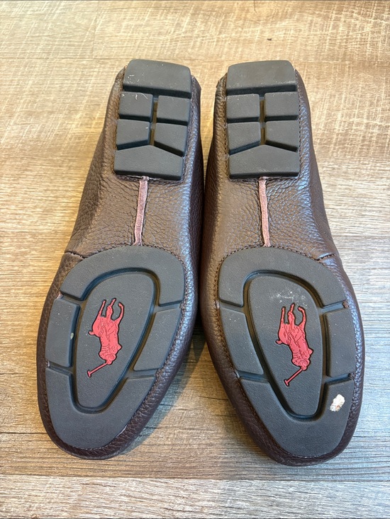 Polo Ralph Lauren Terence Driving Loafer Mens Size 8D Dark Brown Leather main image 4